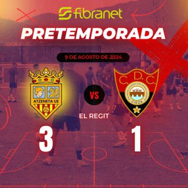 Crónica: Atzeneta UE 3 – 1 Club Deportivo Cieza