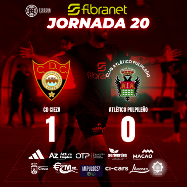 Crónica: El CD Cieza se lleva la victoria en un partido de infarto ante el At. Pulpileño (1-0)